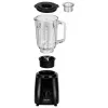 MPM MBL-37 Blenderis, 500 W, 1,5 L stikla trauks, nerūsējošā tērauda asmens, 2 ātrumi, impulsa funkcija, ledus drupināšana, melns