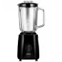 MPM MBL-37 Blenderis, 500 W, 1,5 L stikla trauks, nerūsējošā tērauda asmens, 2 ātrumi, impulsa funkcija, ledus drupināšana, melns