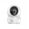 EZVIZ H6C 2MP Pan & Tilt iekštelpu drošības kamera, Full HD 1080p, nakts redzamība, divvirzienu audio, Wi-Fi, balta