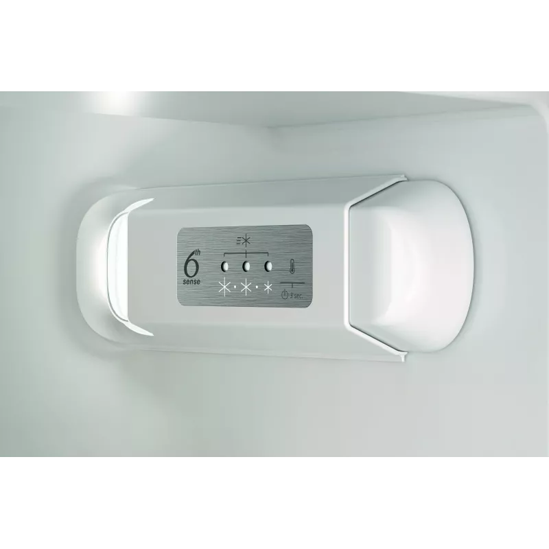 Whirlpool WHC18D071A1 Iebūvējamais ledusskapis-saldētājs ar 6th Sense tehnoloģiju, 250 L kopējā ietilpība, energoklase D, balts