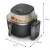 Philips NA543/00 Karstā gaisa fritieris 7.2 L 2000 W Melns, Šampanietis