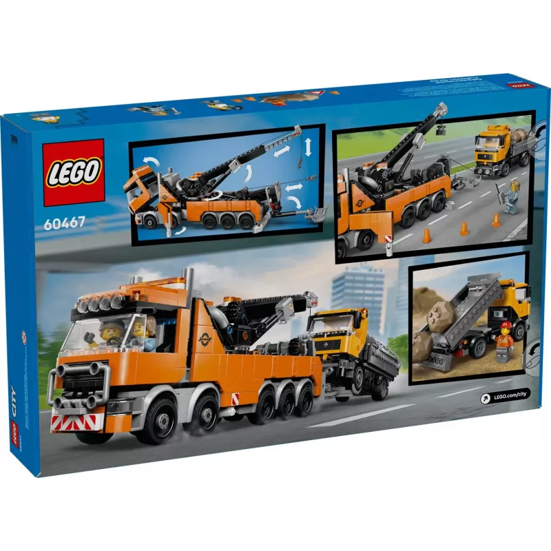 LEGO City 60467 Ekipāžas auto ar celtni