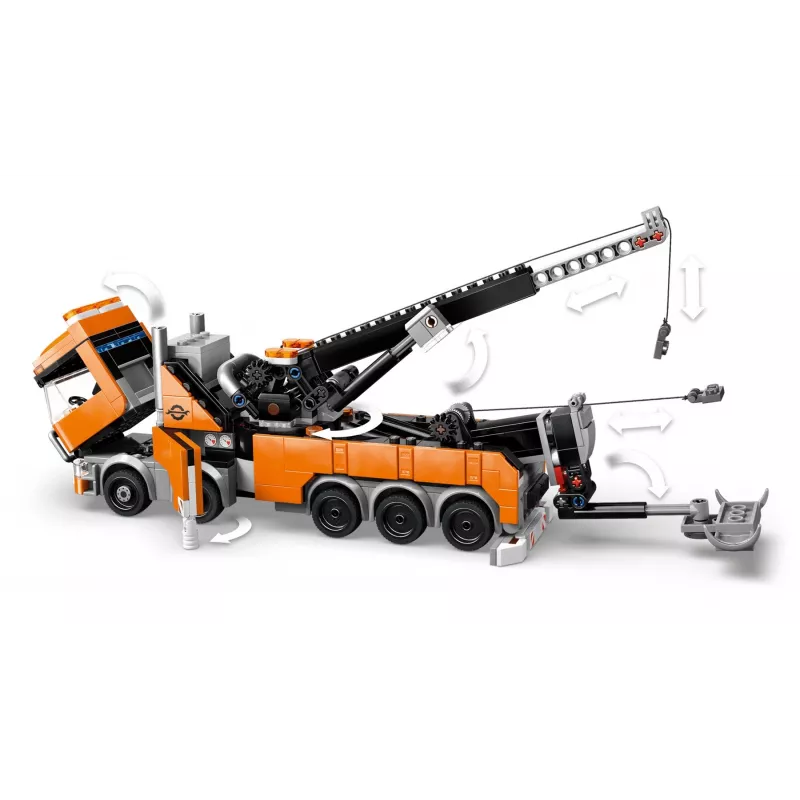 LEGO City 60467 Ekipāžas auto ar celtni