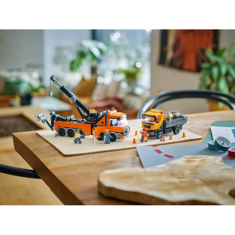 LEGO City 60467 Ekipāžas auto ar celtni
