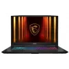 MSI Katana 17 HX B14WFK-400XPL Intel Core i7-14650HX 17,3 collu FHD 144Hz 16GB DDR5 512GB SSD GeForce RTX 5060 8GB Bez OS Spēļu klēpjdators Melns