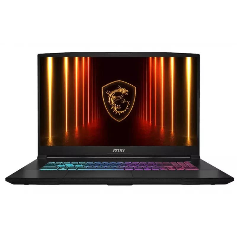 MSI Katana 17 HX B14WFK-400XPL Intel Core i7-14650HX 17,3 collu FHD 144Hz 16GB DDR5 512GB SSD GeForce RTX 5060 8GB Bez OS Spēļu klēpjdators Melns