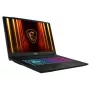 MSI Katana 17 HX B14WFK-400XPL Intel Core i7-14650HX 17.3 collu FHD 144Hz 16GB DDR5 512GB SSD GeForce RTX 5060 8GB Bez OS Spēļu klēpjdators Melns