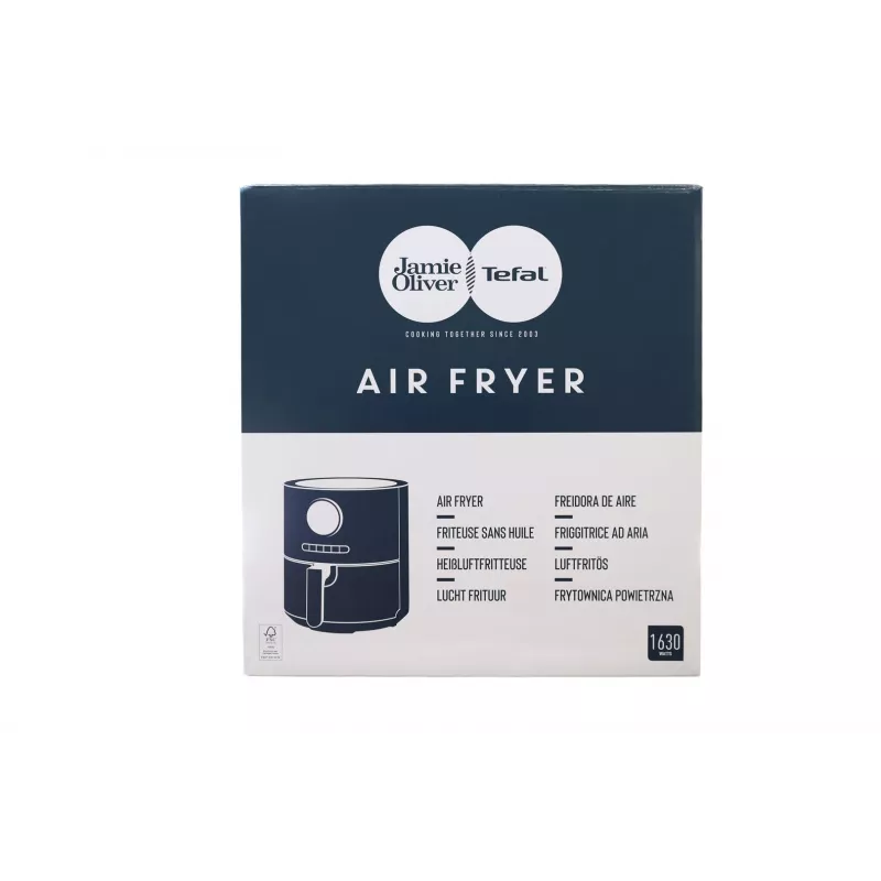Jamie Oliver by Tefal Ultra Fry gaisa fritieris, 1630 W, 4.2 L, melns