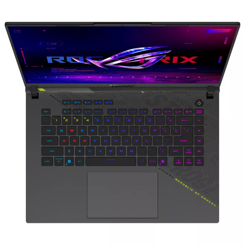 ASUS ROG Strix 16 G614FR-S5226 - 16 collu WQXGA IPS 240Hz, AMD Ryzen 9-9955HX, 32GB DDR5 RAM, 1TB NVMe SSD, NVIDIA GeForce RTX 5070 Ti, FreeDOS