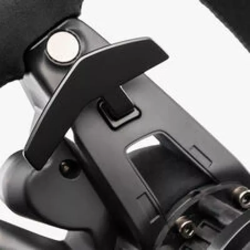 Fanatec CSL Elite Porsche Vision GT stūre, zamšāda, OLED displejs, 310 mm platums - melna