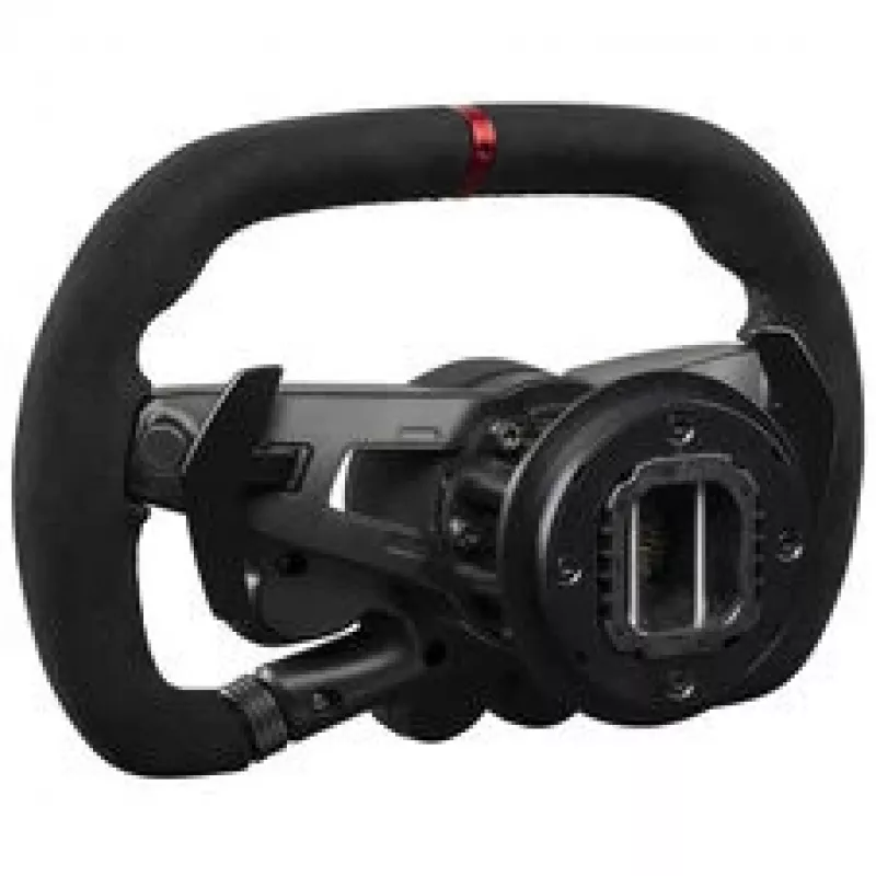Fanatec CSL Elite Porsche Vision GT stūre, zamšāda, OLED displejs, 310 mm platums - melna