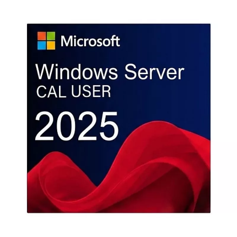Microsoft Windows Server 2025 User CAL - 5 lietotāji