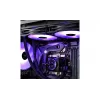 DeepCool RF120 3-in-1 RGB PWM 120mm korpusa ventilators (melns, 3 komplektā)