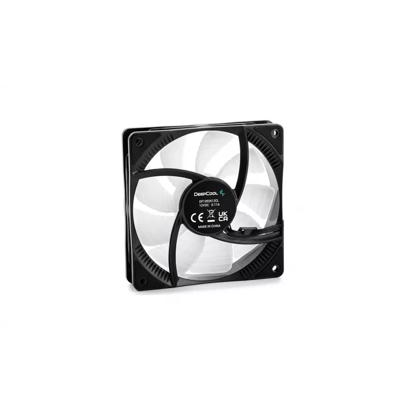 DeepCool RF120 3-in-1 RGB PWM 120mm korpusa ventilators (melns, 3 komplektā)