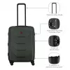 WENGER Prymo Medium Hardside Case (Antracīts, 59 Litri)