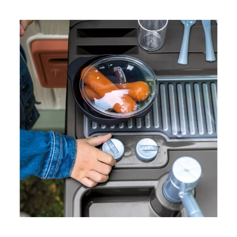 Smoby Life Summer Kitchen Grill ar Piederumiem