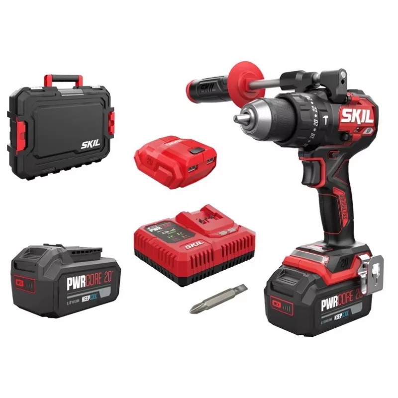 Skil 3085HB 20V Bezsuku Kombinētais Urbis (2x4Ah)