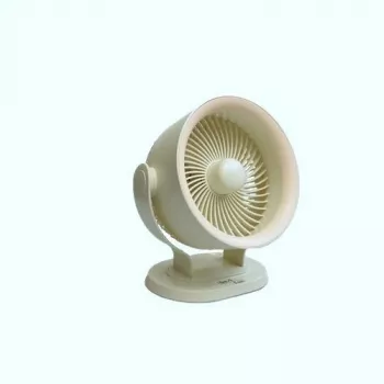 Maestro BT-003 USB galda ventilators, melns, 10 cm lāpstiņas, 2 ātrumi, kompakts dizains