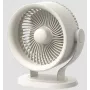 Maestro BT-003 USB galda ventilators, melns, 10 cm lāpstiņas, 2 ātrumi, kompakts dizains