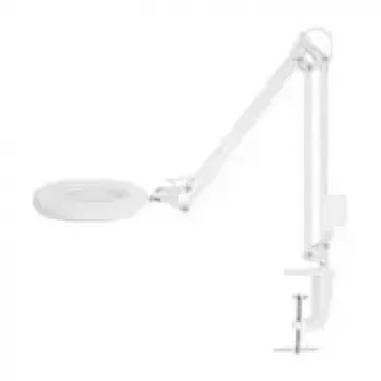 NEDIS MAGLE2WT Galda palielināmais stikls ar LED gaismu, 2x/4x palielinājums, balts