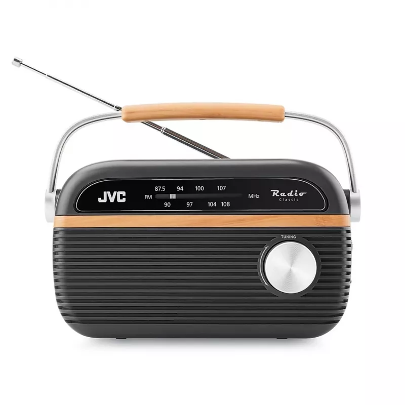 JVC RA-E215G Pārnēsājams radio FM/AM Analogais Pelēks
