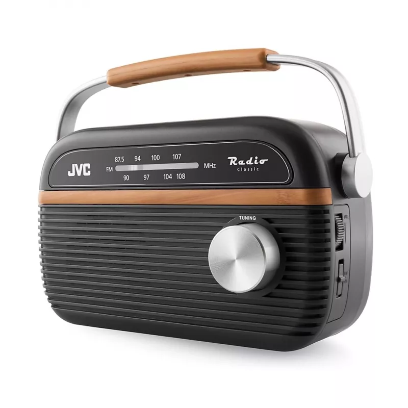 JVC RA-E215G Pārnēsājams radio FM/AM Analogais Pelēks