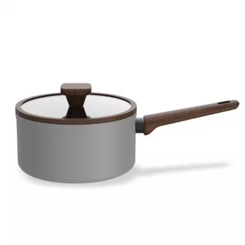 Maestro MR-1211-18S Katliņš ar vāku 18cm 1.9L Nerūsējošais tērauds Pelēks