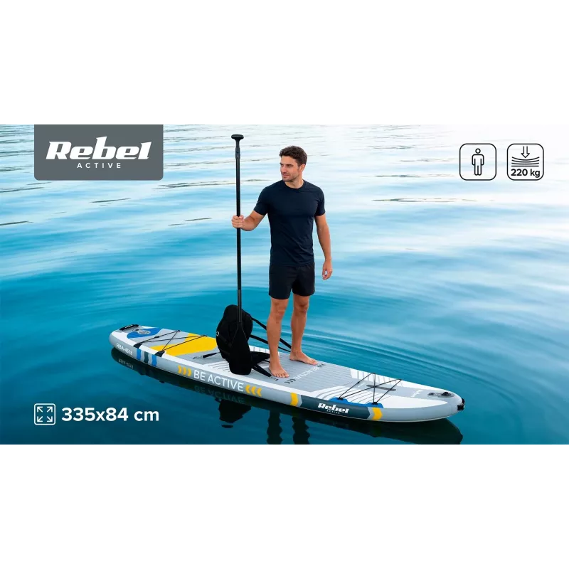 REBEL Active SUP Board Pro White RBA-4518-WH