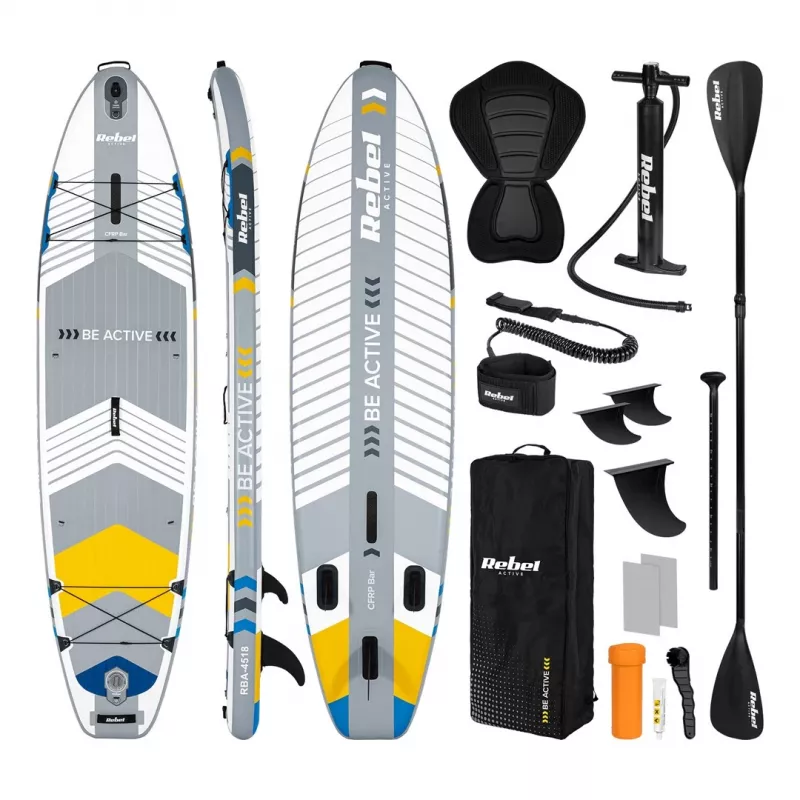 REBEL Active SUP Board Pro White RBA-4518-WH