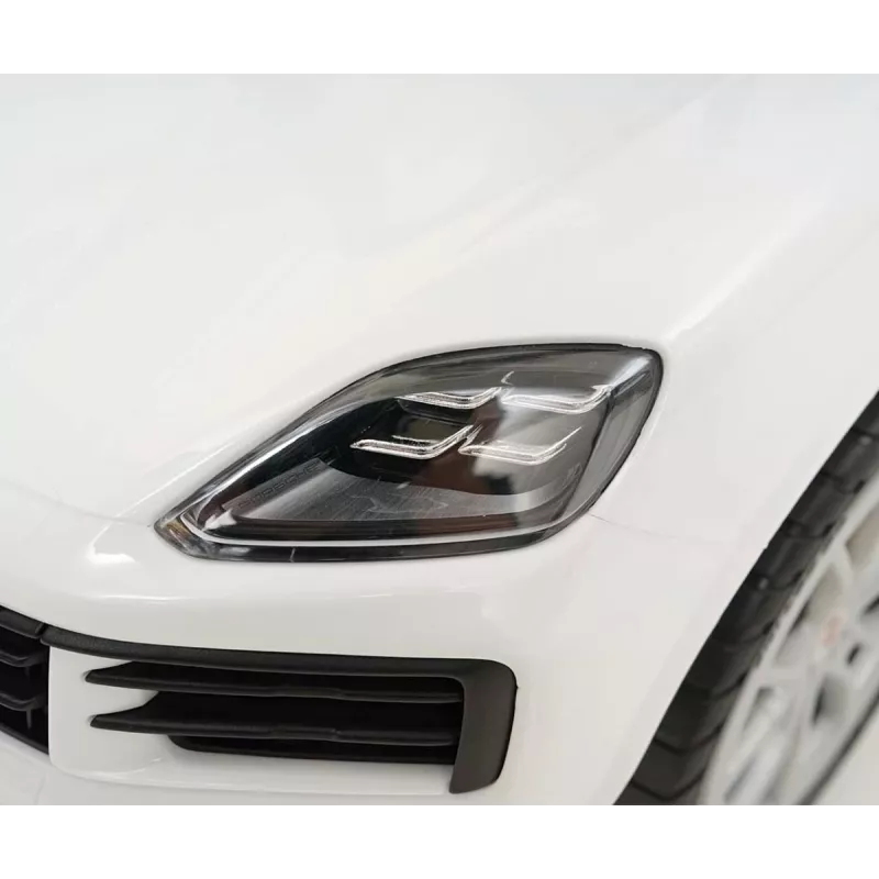 MILLY MALLY Bērnu auto Porsche Cayenne S Balts - Elektriskais braucamrīks ar 12V akumulatoru, tālvadību, LED gaismām