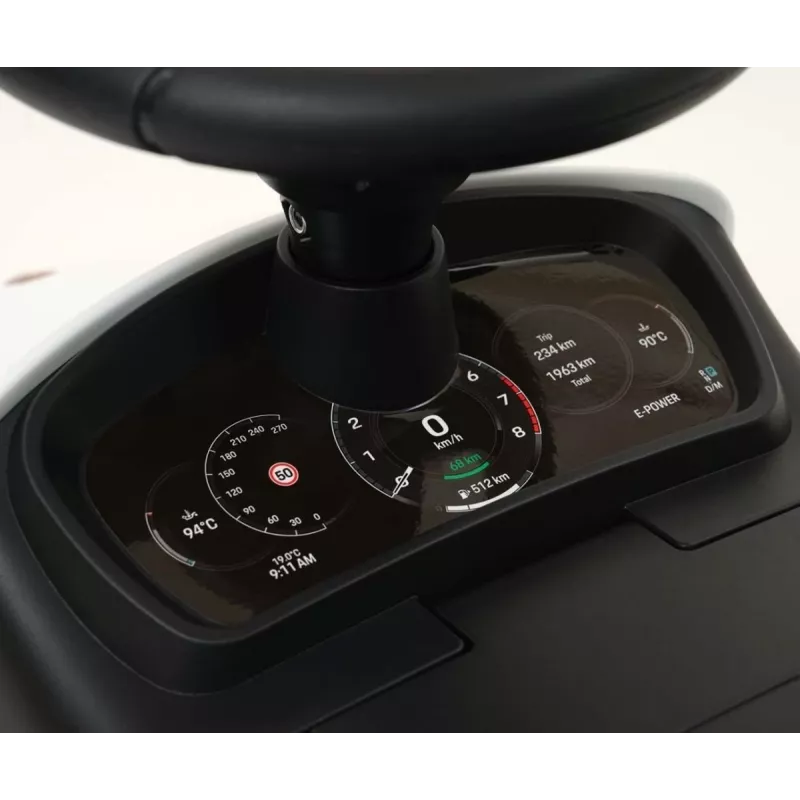 MILLY MALLY Bērnu auto Porsche Cayenne S Balts - Elektriskais braucamrīks ar 12V akumulatoru, tālvadību, LED gaismām