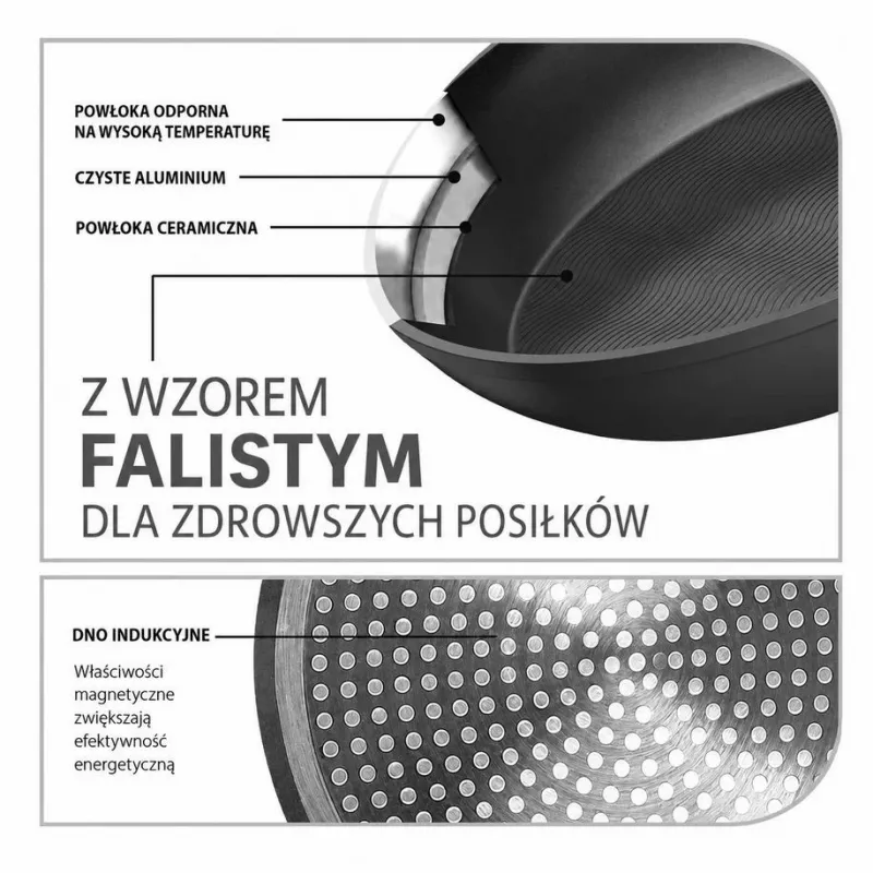 Maestro Wave 20 cm Nepiedegoša Cepamā Panna MR-1212-20