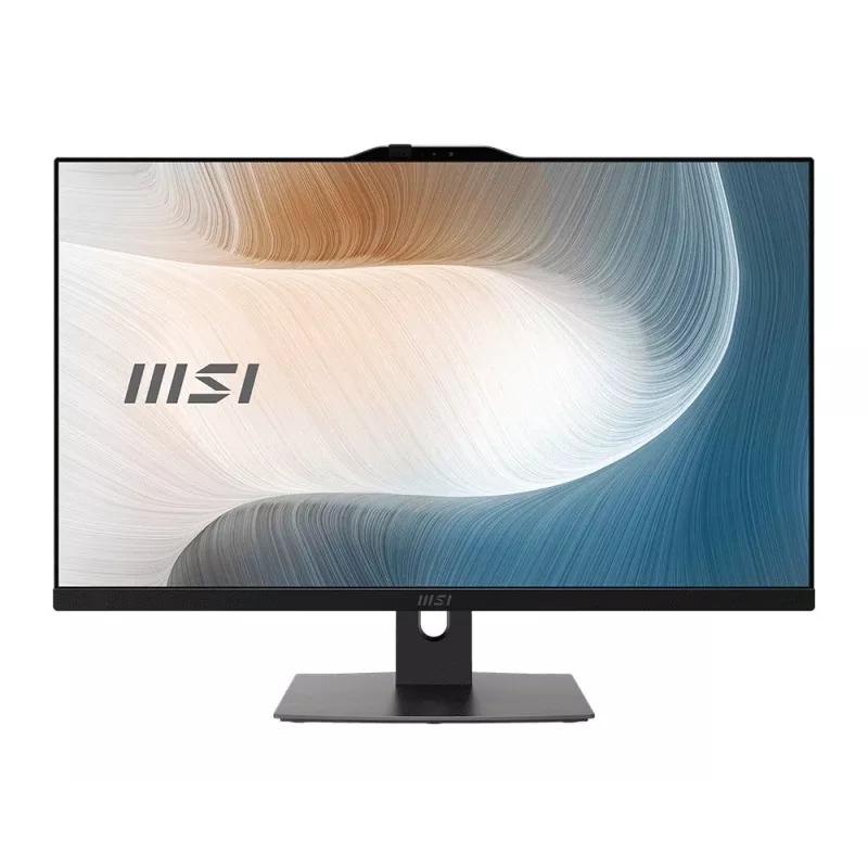 MSI Modern AM272P 1M-845EU All-in-One PC, Intel Core 7 150U, 27 inch Full HD IPS Anti-Glare, 16GB DDR5, 1TB SSD, Wi-Fi 6E, Bluetooth 5.3, Windows 11 Pro, Melns