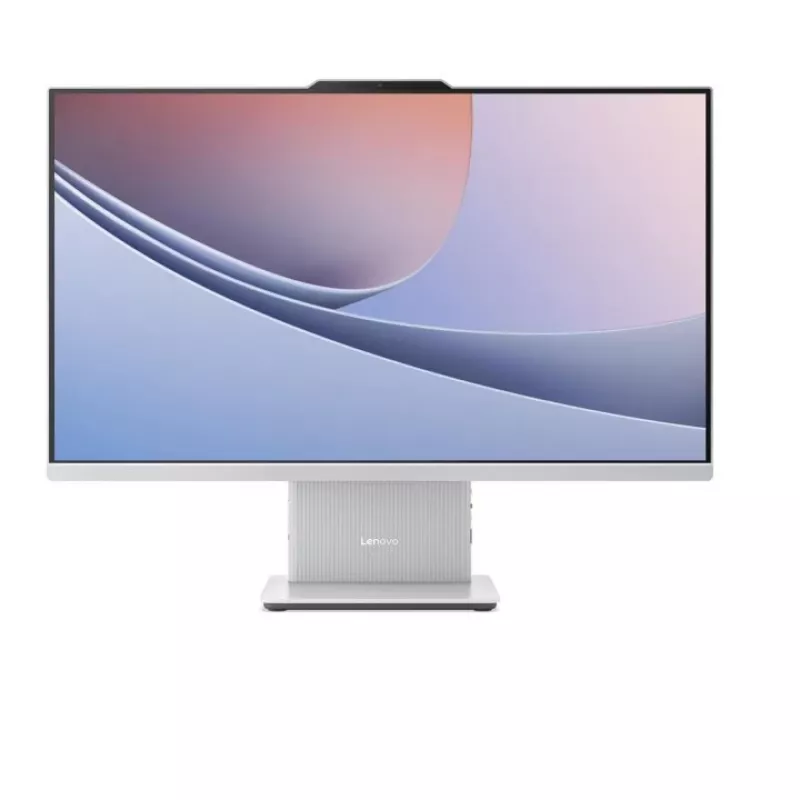 Lenovo IdeaCentre AIO 24ILL11 All-in-One PC, Intel Core Ultra 5 226V, 23.8 inch FHD IPS Anti-Glare 100Hz Displejs, 16GB LPDDR5X-8533 RAM, 512GB SSD, Intel Arc Graphics, Windows 11, Cloud Grey