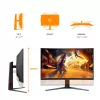 AOC C32G4Z 31.5 inch Izliekts spēļu monitors, Full HD, 240Hz, 1ms, VA, FreeSync Premium, Melns/Sarkans