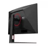 AOC C32G4Z 31.5 inch Izliekts spēļu monitors, Full HD, 240Hz, 1ms, VA, FreeSync Premium, Melns/Sarkans
