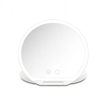 Girmi BE03 Grima spogulis ar LED apgaismojumu, 1x/5x palielinājums, hroma apdare