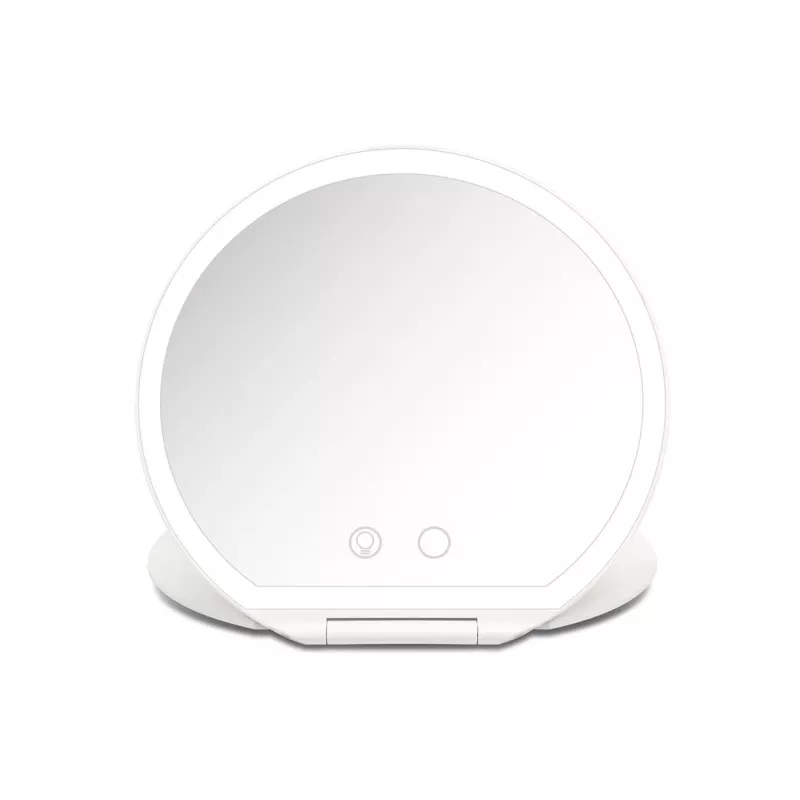Girmi BE03 Grima spogulis ar LED apgaismojumu, 1x/5x palielinājums, hroma apdare