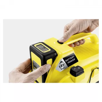 Kärcher WD 1 Compact Battery Set Slapjās un sausās tīrīšanas putekļsūcējs, 15L, 1000W