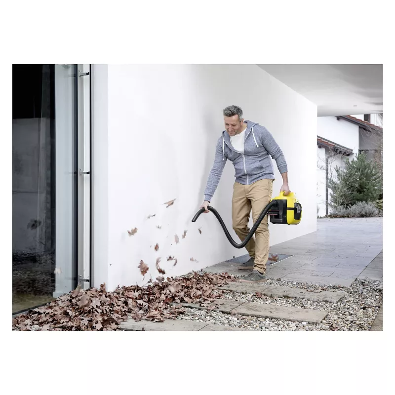Kärcher WD 1 Compact Battery Set Slapjās un sausās tīrīšanas putekļsūcējs, 15L, 1000W