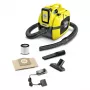 Kärcher WD 1 Compact Battery Set Slapjās un sausās tīrīšanas putekļsūcējs, 15L, 1000W