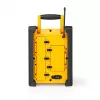 Nedis FM Radio RDFM3100YW - Pārnēsājams FM radio ar Bluetooth un AUX, IPX5, Dzeltens