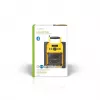 Nedis FM Radio RDFM3100YW - Pārnēsājams FM radio ar Bluetooth un AUX, IPX5, Dzeltens