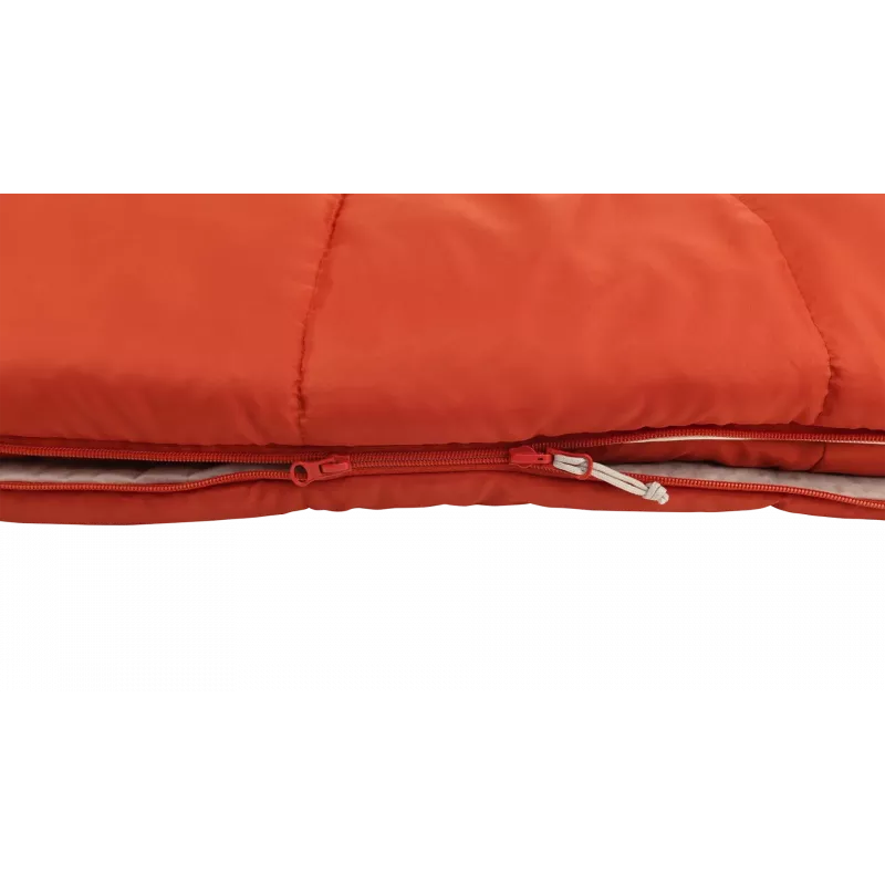 Outwell Contour Lux Red Sleeping Bag 220 x 85 cm -19 to 15 °C Right Zipper
