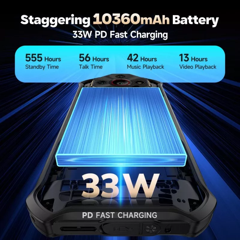 ULEFONE Armor X16 6GB/128GB Wasteland Shadow Izturīgs Viedtālrunis