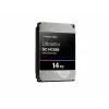 WD Ultrastar DC HC555 14 TB 3.5 inch iekšējais cietais disks - SAS 12Gb/s - 7200 RPM - 512 MB kešatmiņa - paššifrējošs disks (SED)