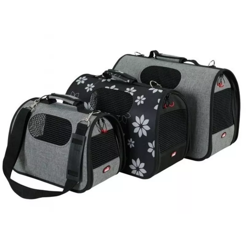 ZOLUX NOMAD M Pet Carrier Bag suņiem un kaķiem, pelēks, 43,5x25x28,5 cm