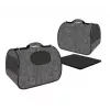 ZOLUX NOMAD L Pet Transport Bag for Dogs and Cats, Grey, 50.5x25x33 cm