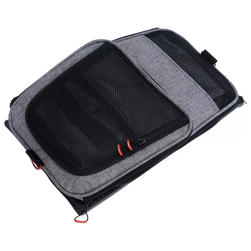 ZOLUX NOMAD M Izplešamā mājdzīvnieku pārvadāšanas soma 44x28x28 cm Pelēka