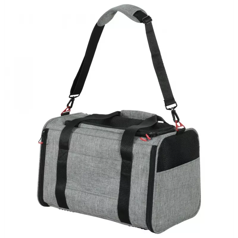 ZOLUX NOMAD M Izplešamā mājdzīvnieku pārvadāšanas soma 44x28x28 cm Pelēka